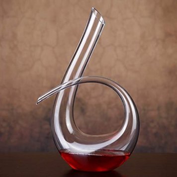 6 Shaped Crystal Decanter